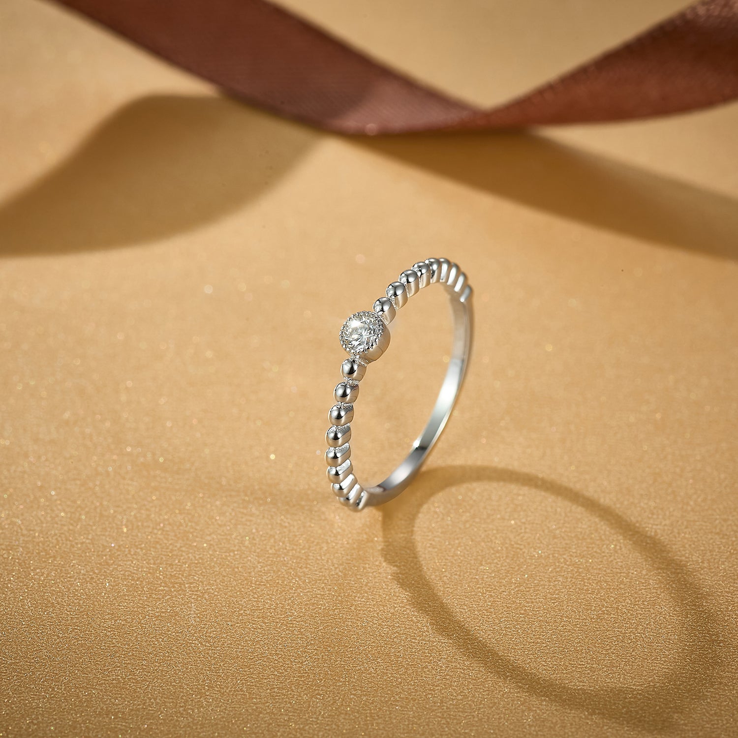 Beaded Sparkle Ring