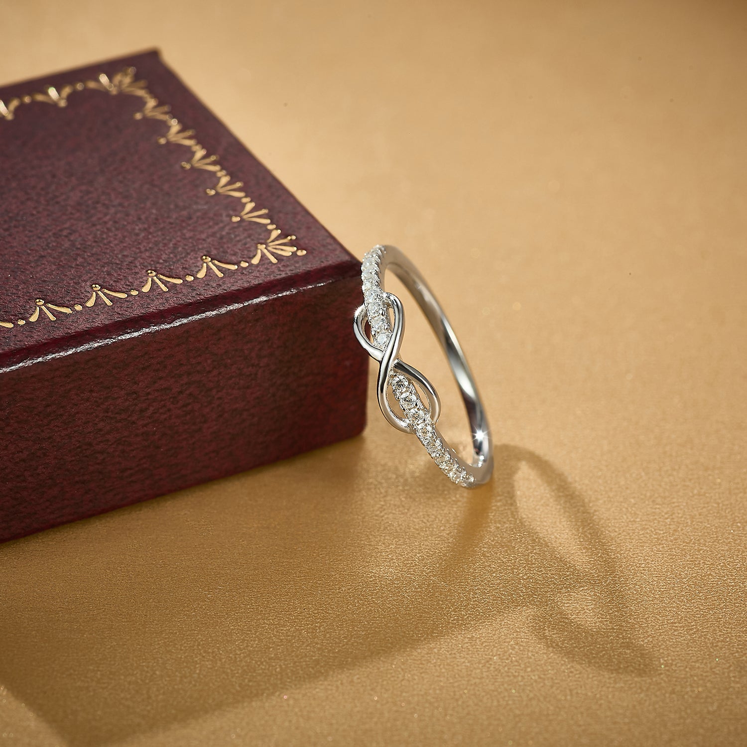 Eternity Twist Ring