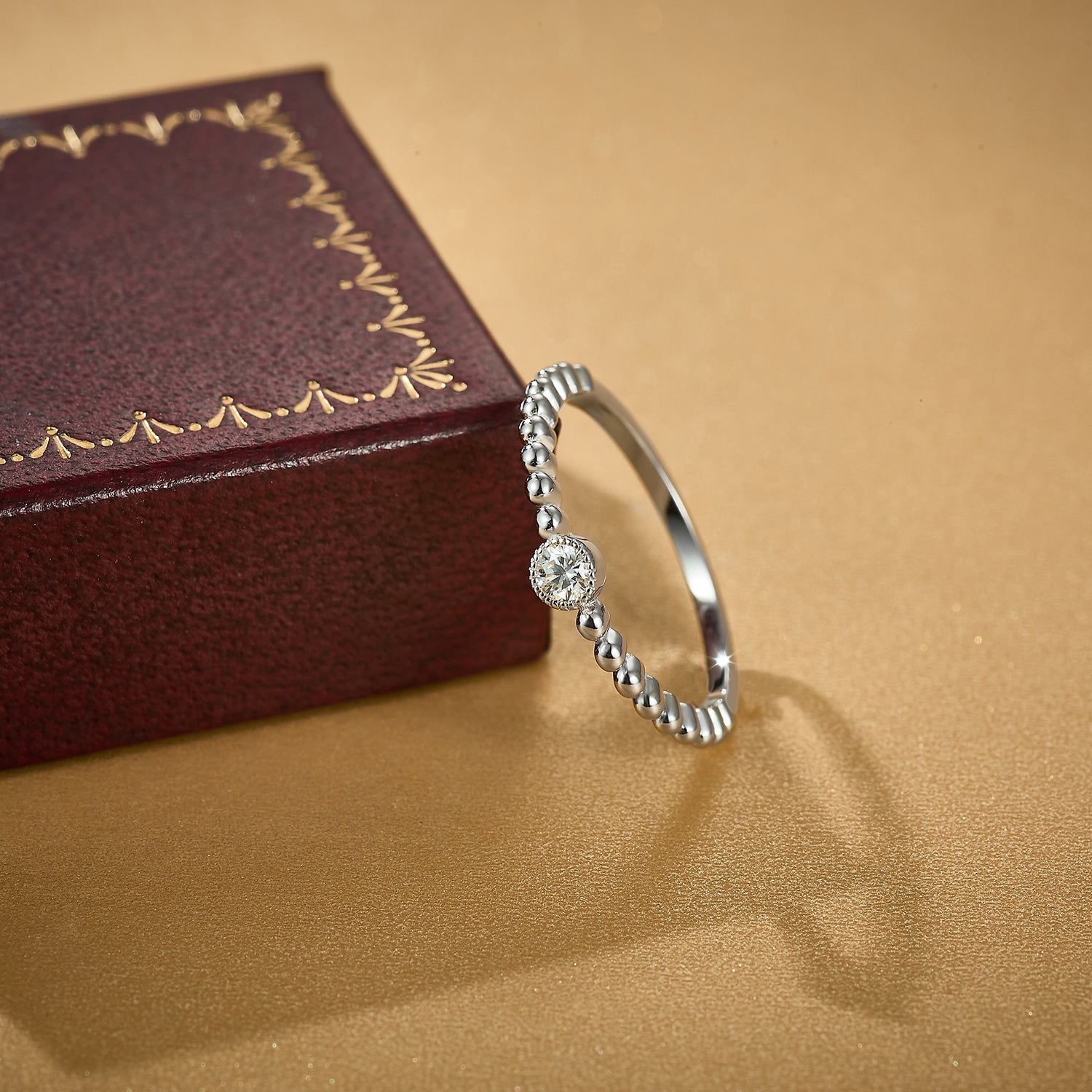 Beaded Sparkle Ring