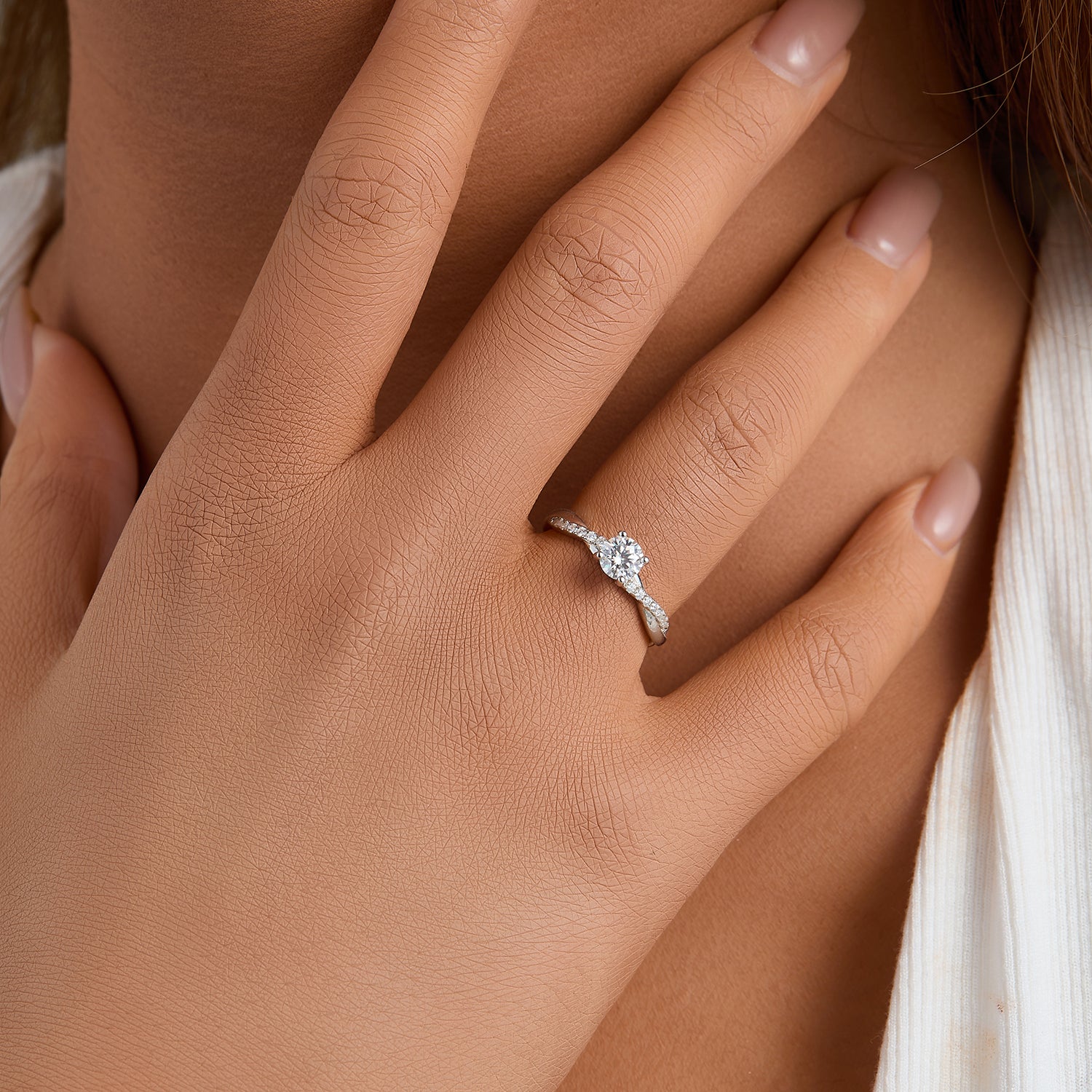 Twist Spark Ring