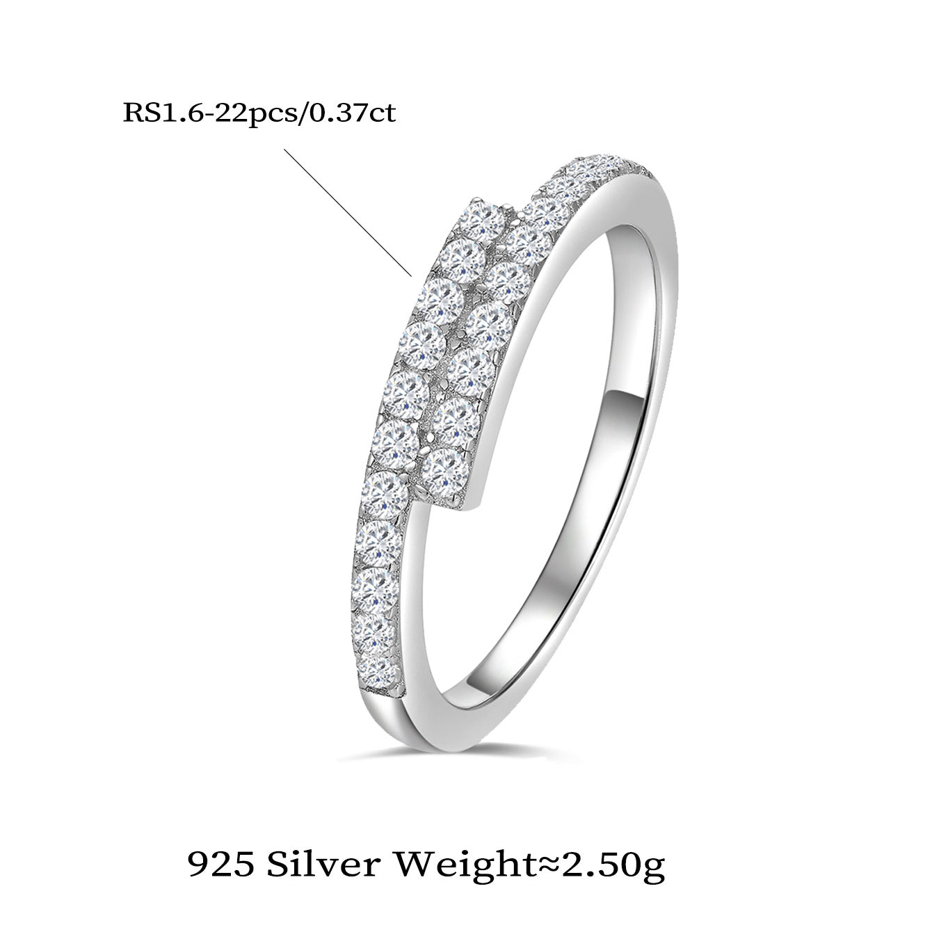 Angle Gleam Ring