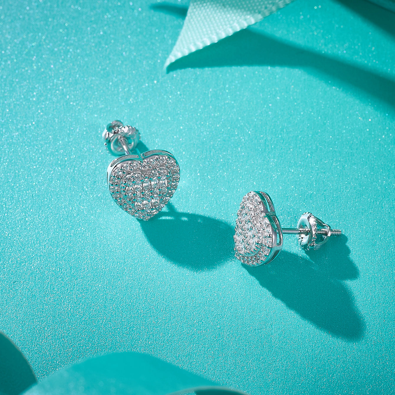Heart Sparkle Studs
