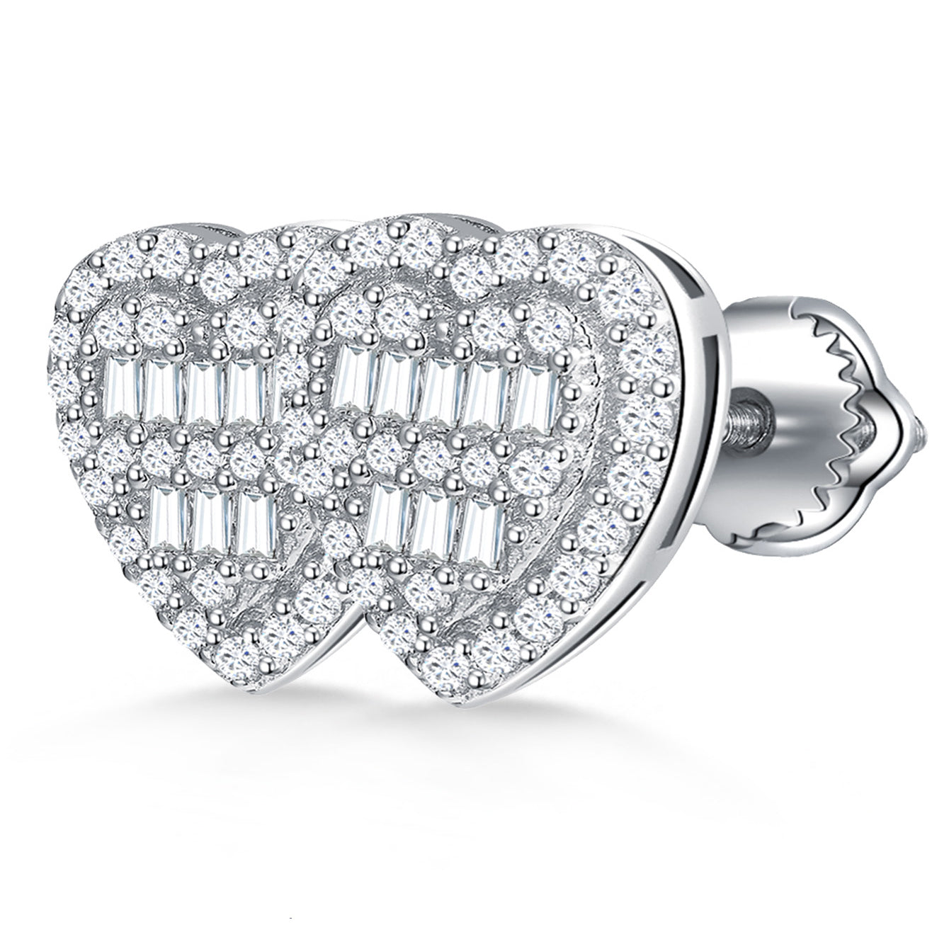 Heart Sparkle Studs