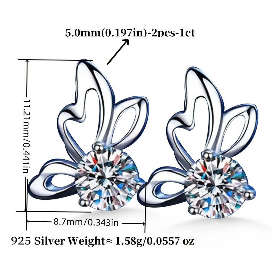 Butterfly Gleam Studs