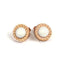 Pearl Round Studs