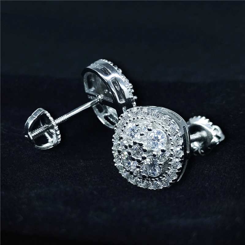 Vintage Sparkle Cluster Studs