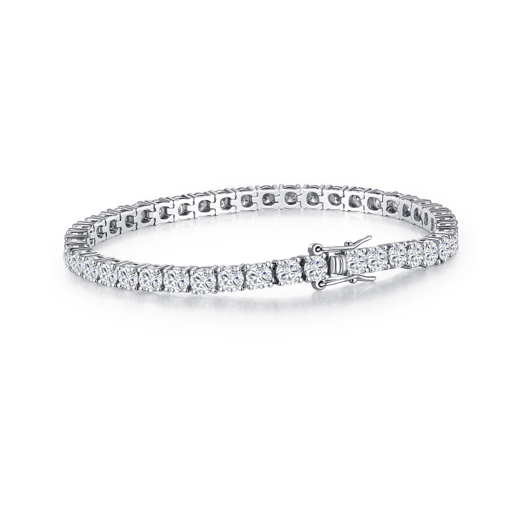 Elegant Sparkle Tennis Bracelet 4mm/7.5inch
