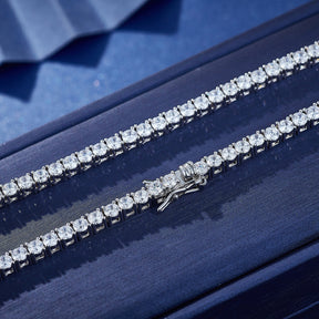 Elegant Sparkle Tennis Necklace 4mm/18inch
