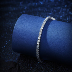 Elegant Sparkle Tennis Bracelet 3mm/7inch
