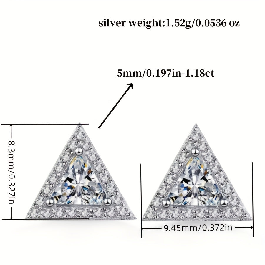 Luminary Triangle Studs