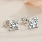 Clover Sparkle Studs