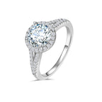 Eternal Halo Split - Shank Ring