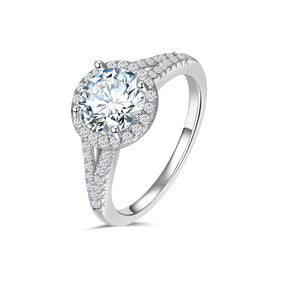 Eternal Halo Split - Shank Ring