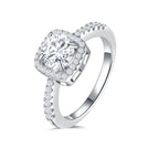 Cushion Sparkle Ring