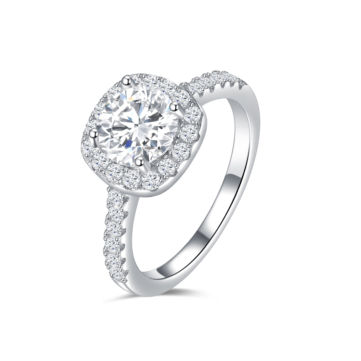 Timeless Halo Shine Ring