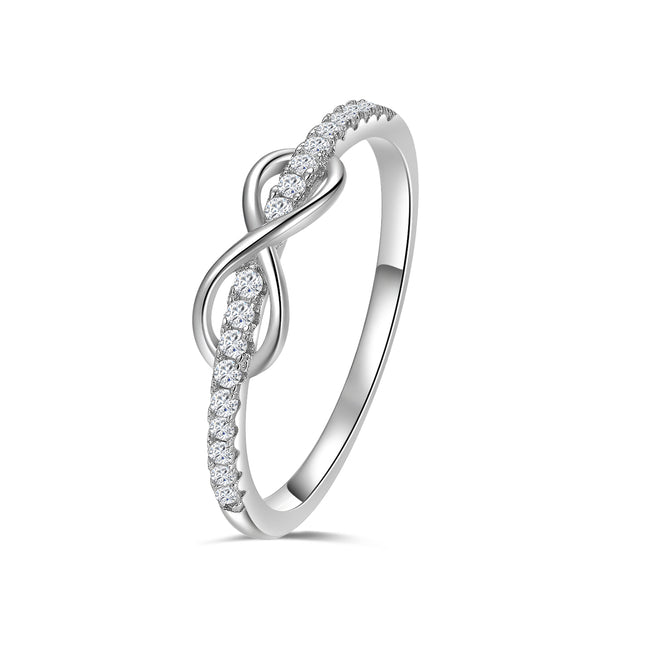 Eternity Twist Ring Hover Image