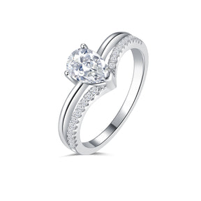 Teardrop Romance Ring
