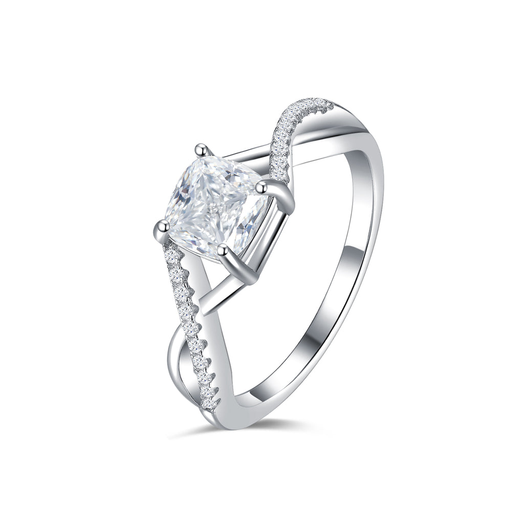 Twisted Princess Sparkle Ring