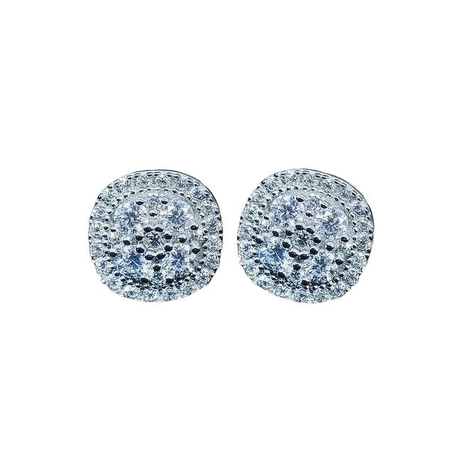Vintage Sparkle Cluster Studs Hover Image