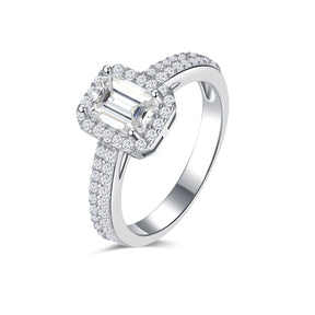 Geometric Halo Spark Ring