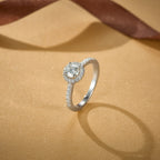 Timeless Halo Spark Ring