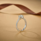Timeless Halo Spark Ring