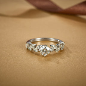 Leafy Sparkle Ring