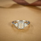 Elegant Cluster Ring