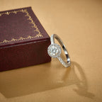 Timeless Halo Spark Ring