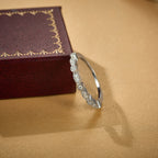 Vintage Petal Spark Ring