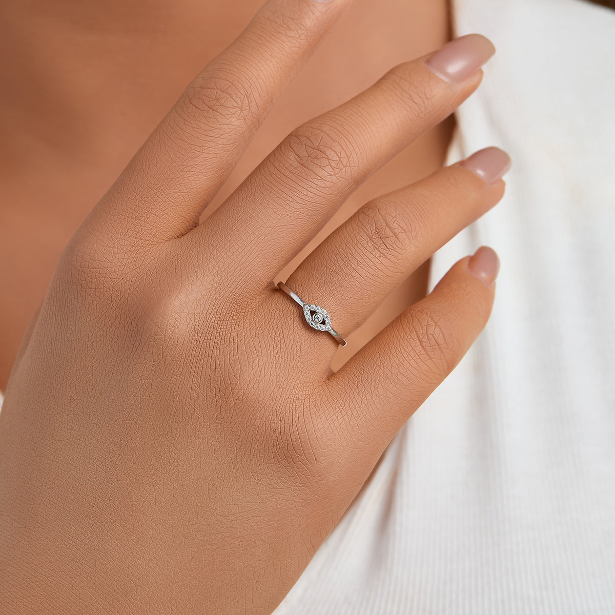 Glimmer Eye Ring