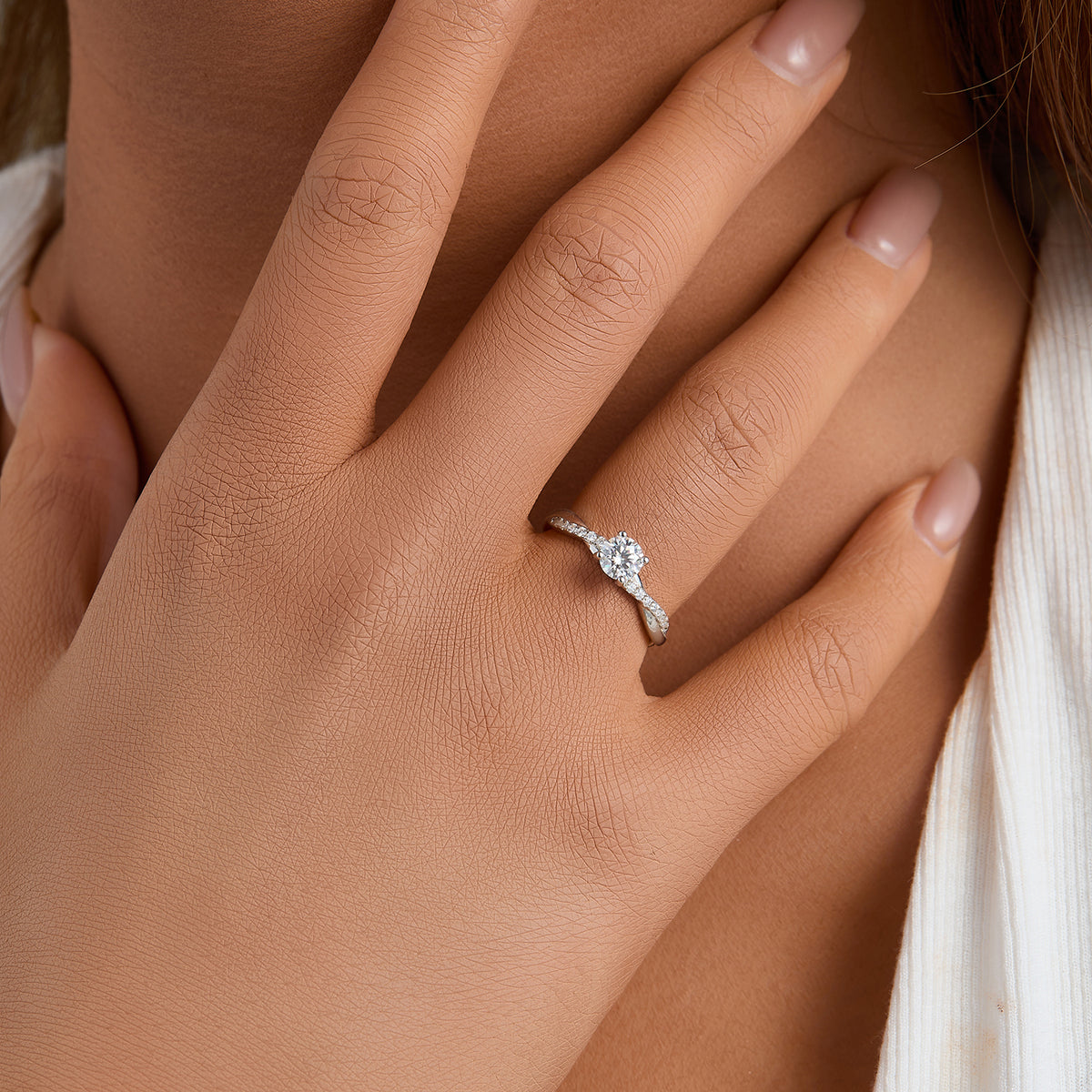 Twist Spark Ring