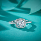 Cushion Halo Luxe Ring