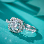 Cushion Halo Luxe Ring