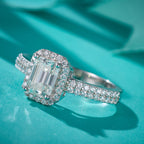 Geometric Halo Spark Ring