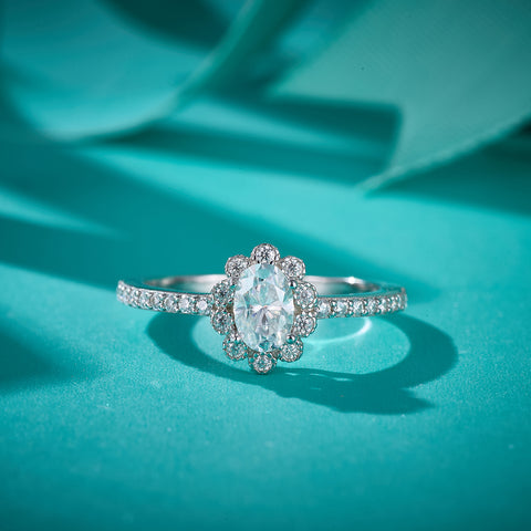 Oval Blossom Ring