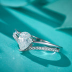 Teardrop Romance Ring