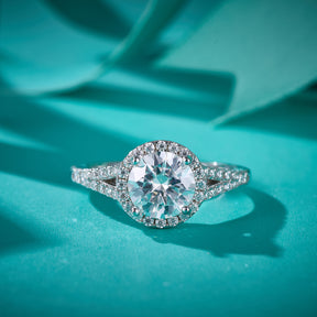 Eternal Halo Split - Shank Ring