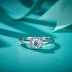 Cushion Sparkle Ring