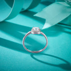 Cushion Sparkle Ring