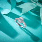 Geometric Halo Spark Ring