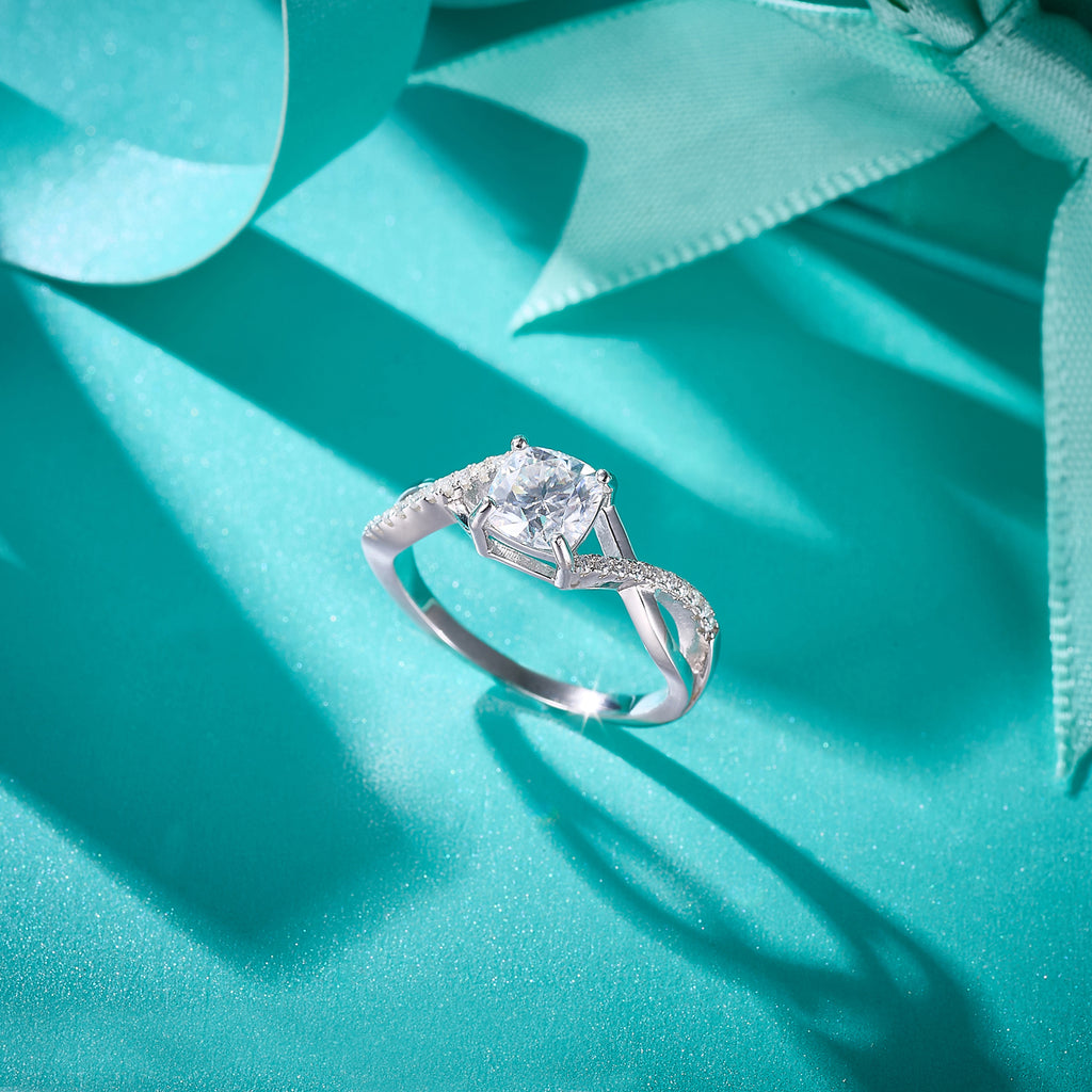 Twisted Princess Sparkle Ring