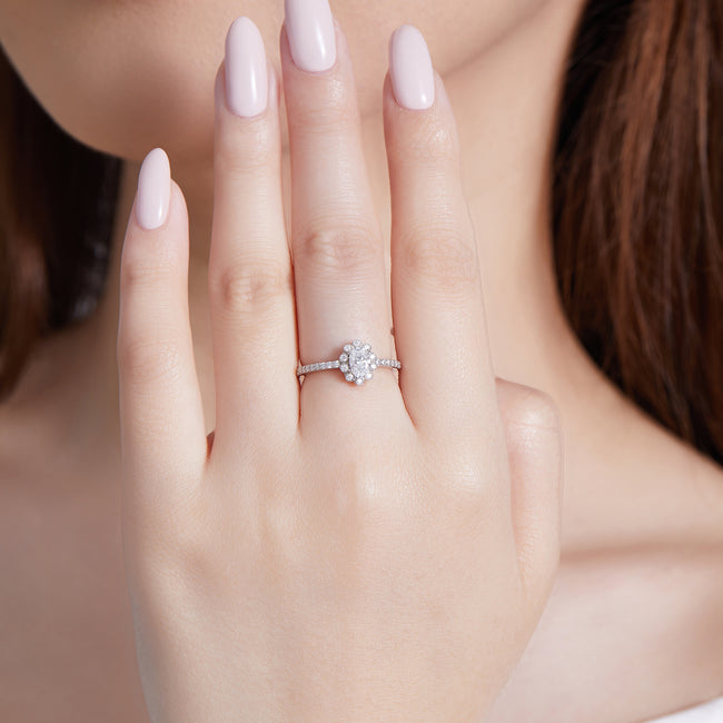 Oval Blossom Ring Main Image