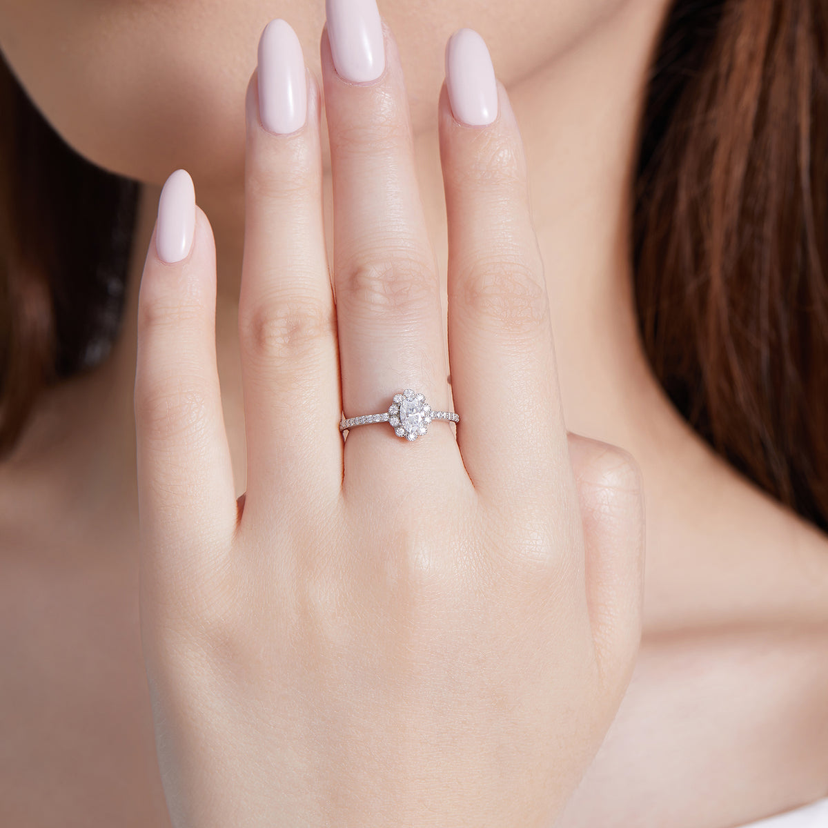 Oval Blossom Ring