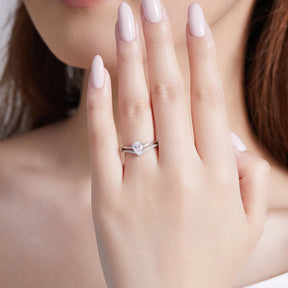 Teardrop Romance Ring