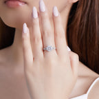 Eternal Halo Split - Shank Ring