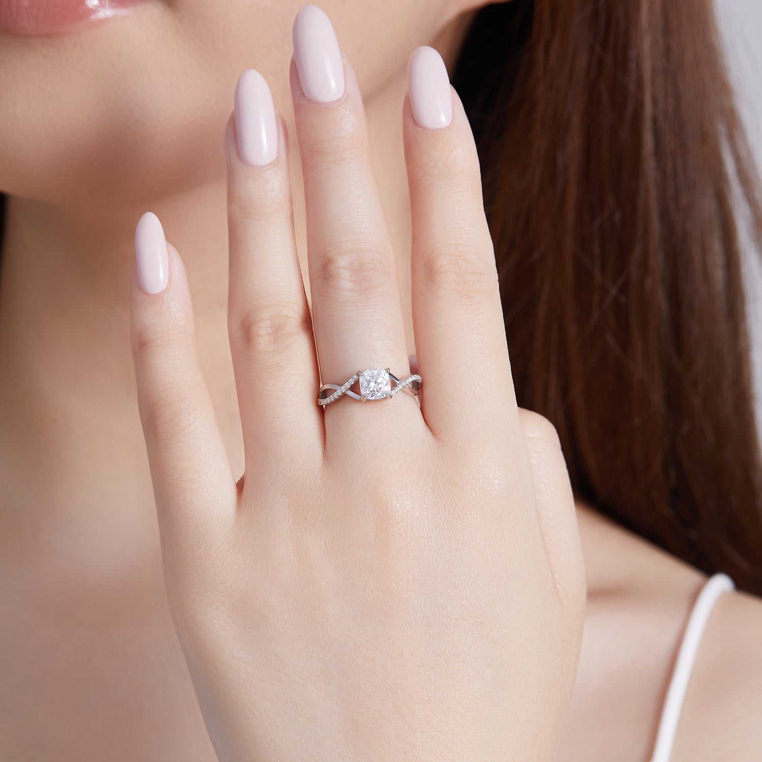 Twisted Princess Sparkle Ring