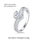 Teardrop Romance Ring