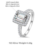 Geometric Halo Glam Ring