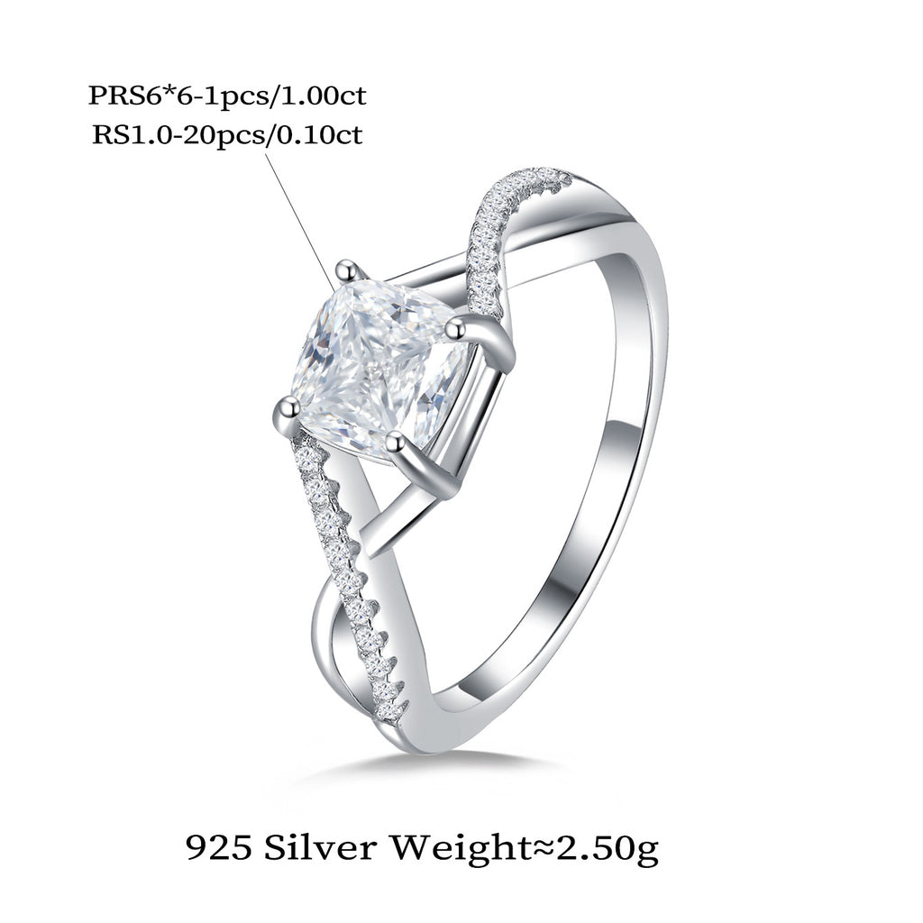 Twisted Princess Sparkle Ring